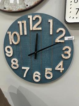 Blue Clock