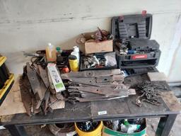 Table & Contents (blades, toolboxes, etc.)