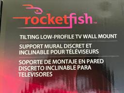 Rocketfish Tilting Low Profile TV Wall Mount 32-70" (New in Box). Local Pick Up Only for this Item