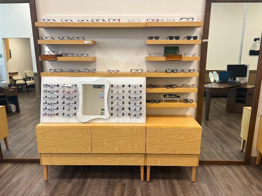 Eye Glass Display (against walls)