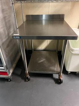 Stainless Steel Rolling Table