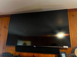 TCL Roku TV and Yamaha Soundbar