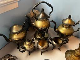 Misc lot of pewter and accessories