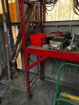 Rolling Rack with Contents