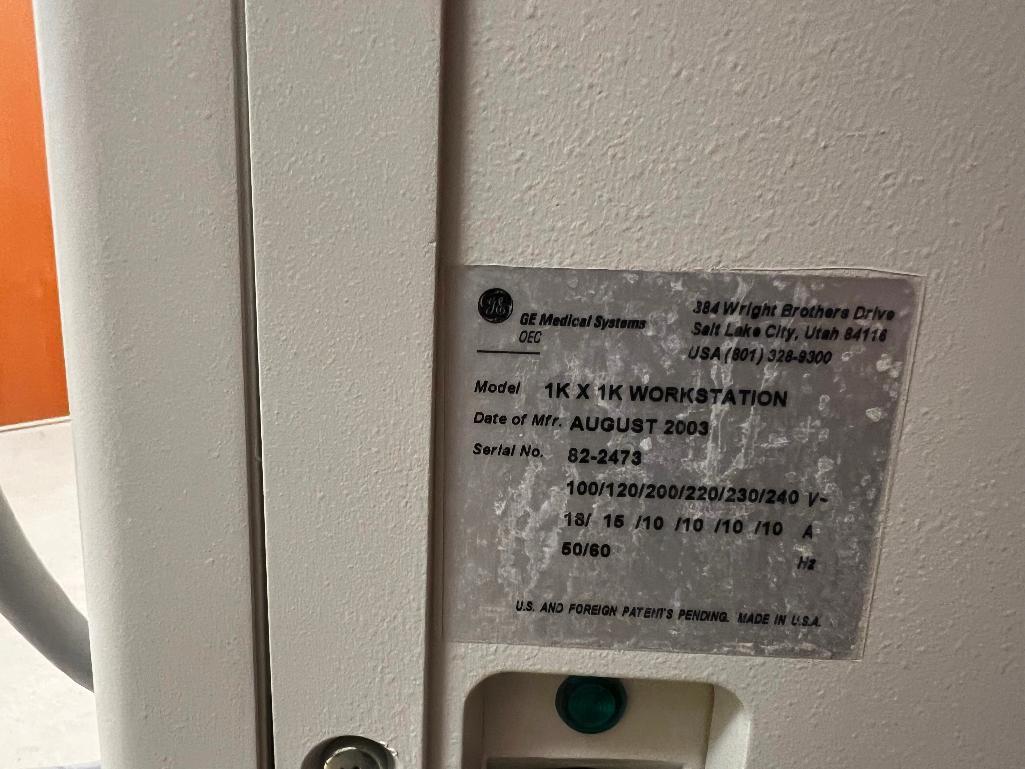 GE OEC 9800+ C Arm Xray System