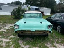 1957 Chevy Bel Air VIN# B57S272063 - Odometer showing 59,902 Miles (5 digit)