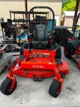 2022 Kubota Zero Turn Mower Model Z726XKW-3-60, Vin# KBGHGDH0EMGA2892 - 505 Hours
