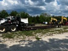 2012 Dako & Trail-EZE flip axle Trailer / Lowboy TE110KG & Flip Axle Attachment