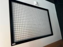 frame with metala cross wire