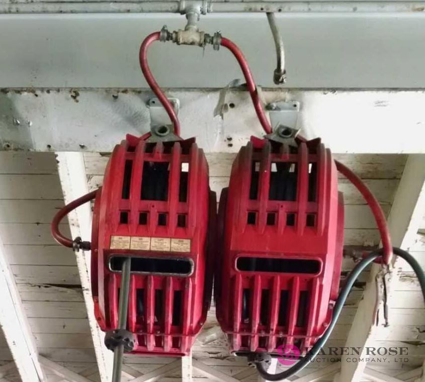 To large-capacity air hose reels