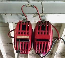 To large-capacity air hose reels