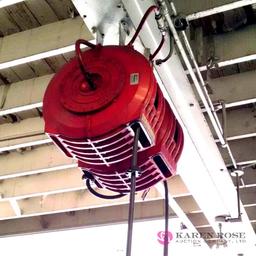 To large-capacity air hose reels