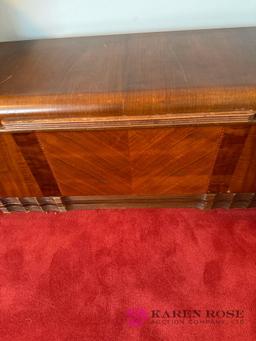 upstairs cedar chest with contents