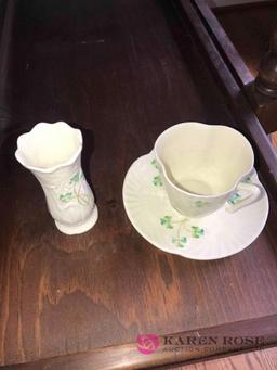 3- Belleek pieces