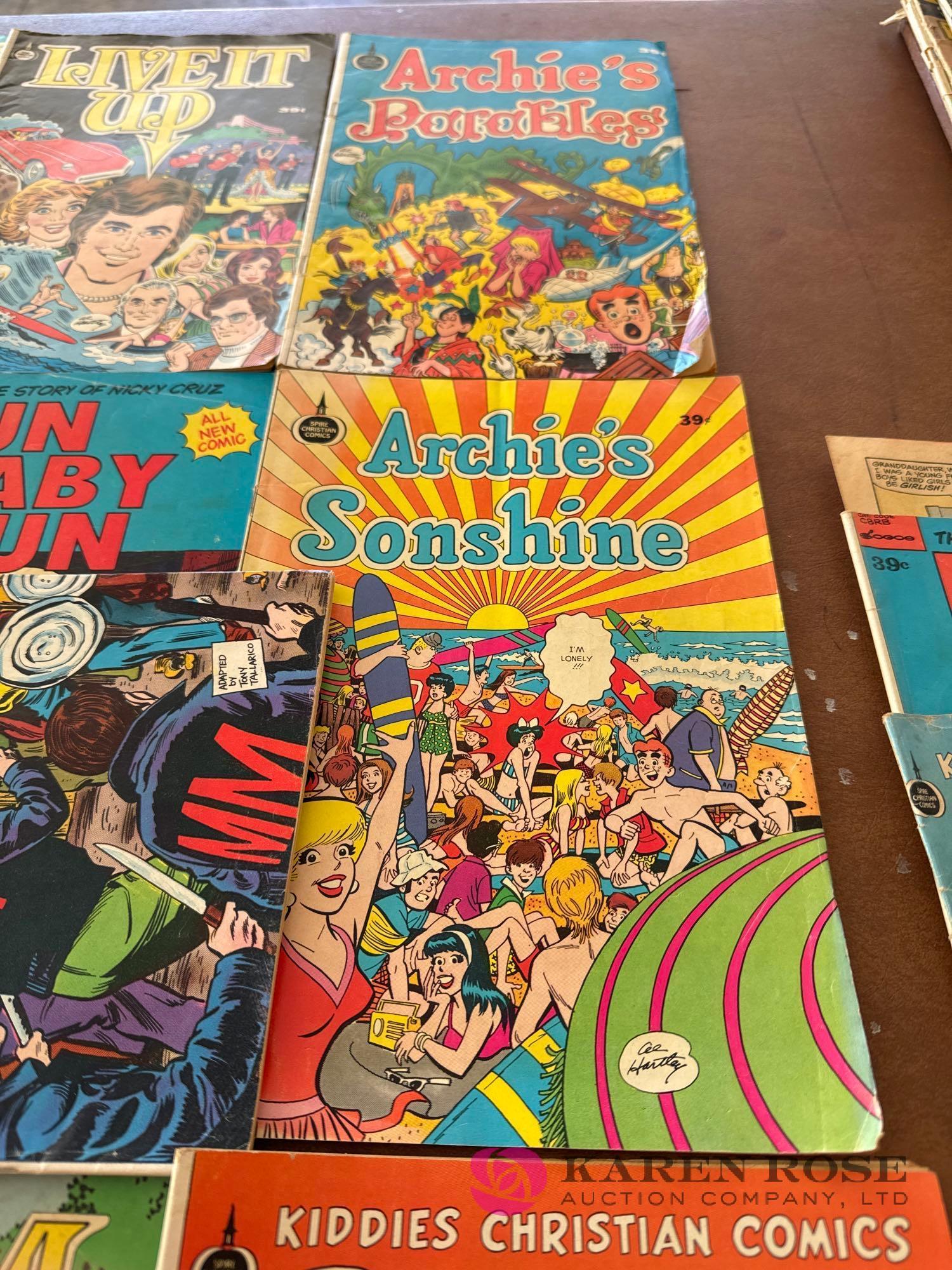 garage 17 assorted $.39 comics