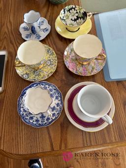 6- cup/saucer sets