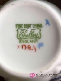 Shelley england bone china creamer/sugar