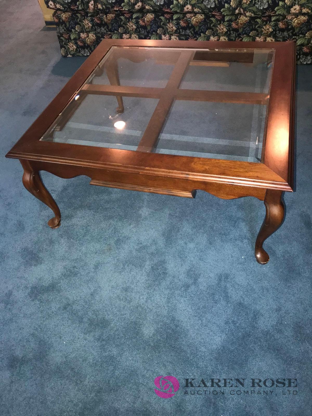 coffee table glass top