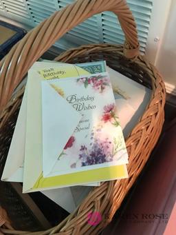 New greeting cards-notebooks/note pads/frames