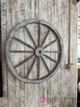 2- wagon wheels