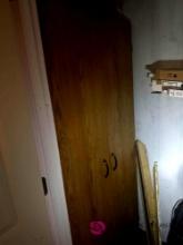 contents of closet, right side of hallway