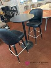 table with 2-chairs 23 1/2 in x 23 1/2 in