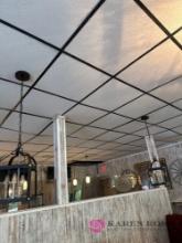 2- hanging lights