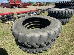 (2) 18.4R46 Firestone Tires