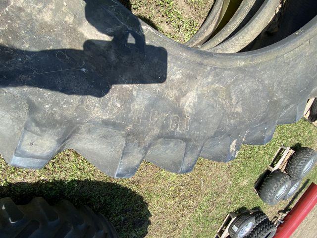 (2) 18.4R46 Firestone Tires
