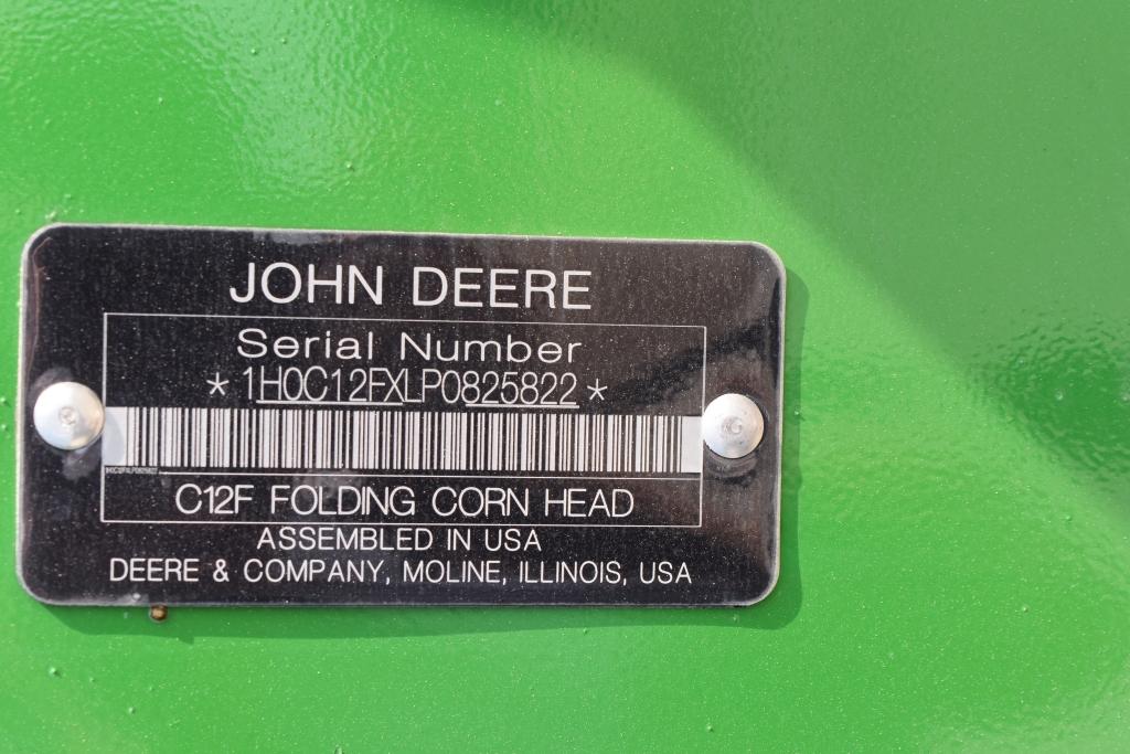 John Deere C12F, 2023