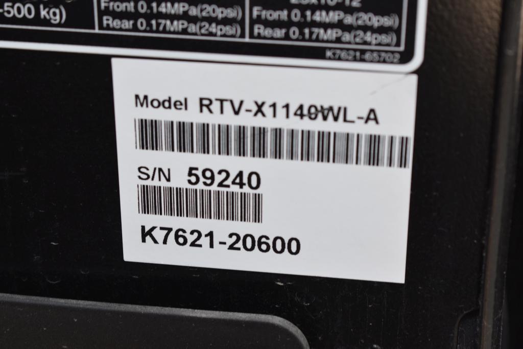 Kubota X1140 RTV, 2023