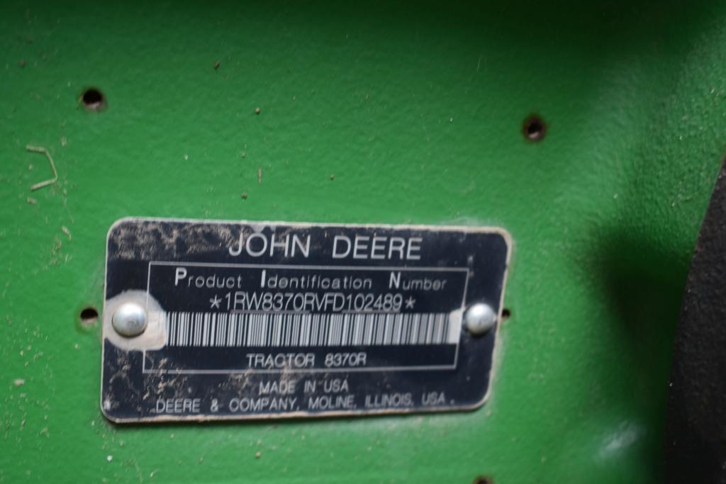John Deere 8370R, 2015