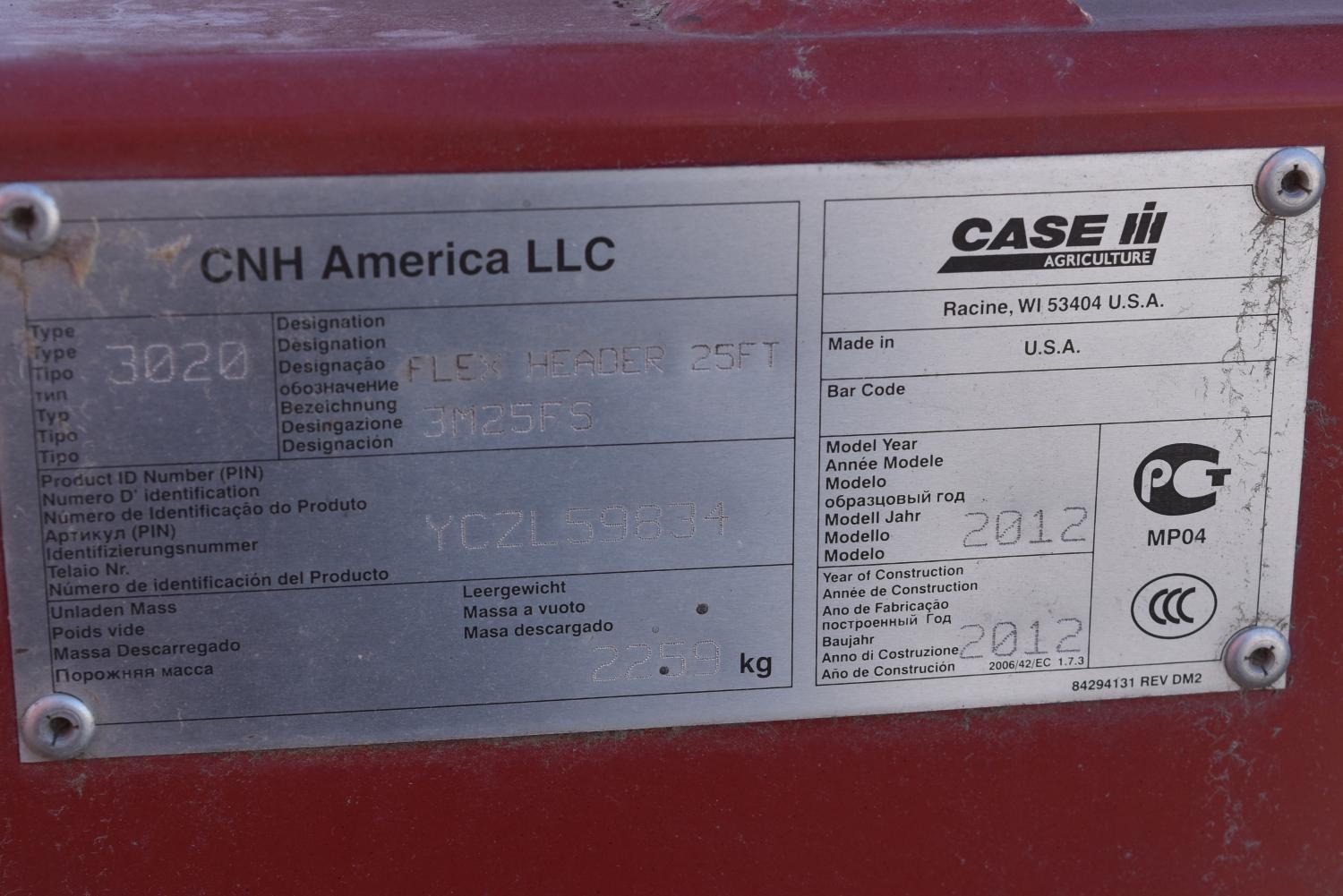 Case IH 3020 Grain Table