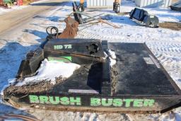 Brush Buster Skidsteer Attachment