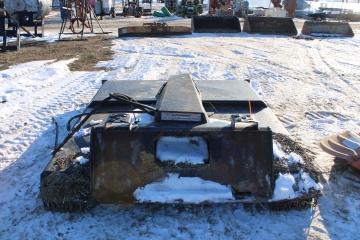 Brush Buster Skidsteer Attachment