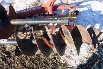 Bush Hog Post Hole Digger