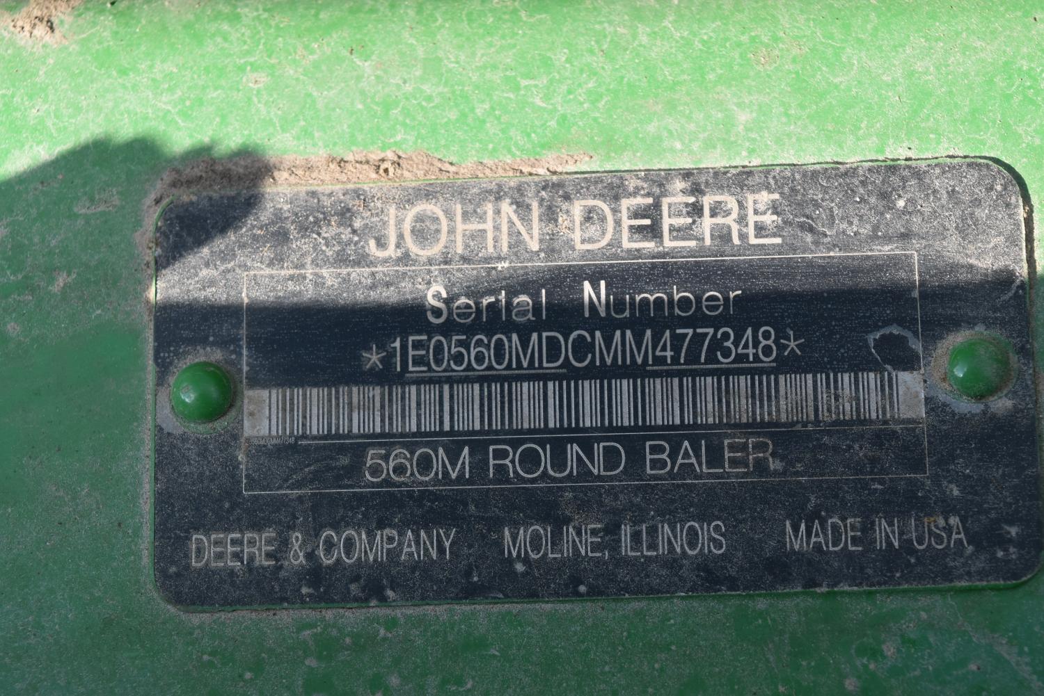 John Deere 560M Baler, 2021
