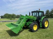 John Deere 6130M Tractor, 2024