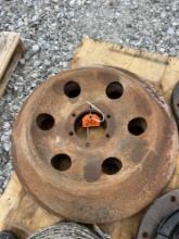 Pair of Steel Wheels