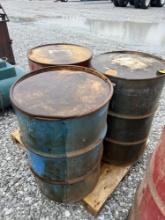 (3) 55 Gallon Drums