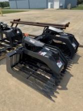 Stout 69-3B Grapple w/ Skidsteer QA