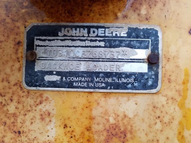 1990 JOHN DEERE 310C BACKHOE/LOADER