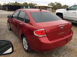 2010 FORD FOCUS RED-RECON TITLE