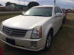 2005 CADILLAC SRX WHITE