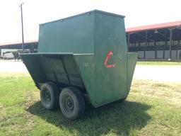 4 ton bulk cattle feeder