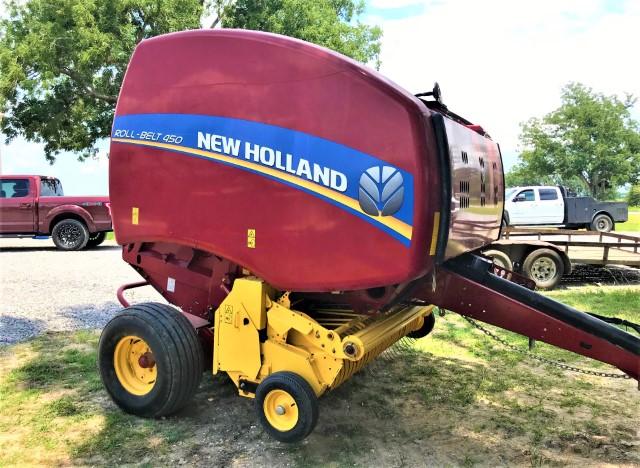 2016 New Holland Roll Belt 450 round baler