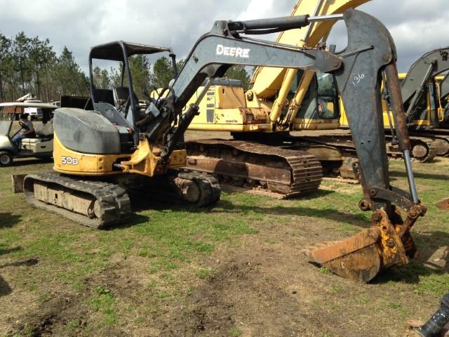 2007 JOHN DEERE 50D EXCAVATOR
