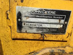 2007 JOHN DEERE 50D EXCAVATOR