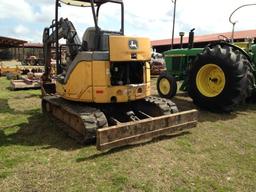 2007 JOHN DEERE 50D EXCAVATOR