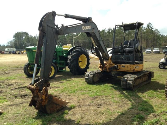 2007 JOHN DEERE 50D EXCAVATOR
